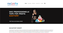 Desktop Screenshot of medprothe.de